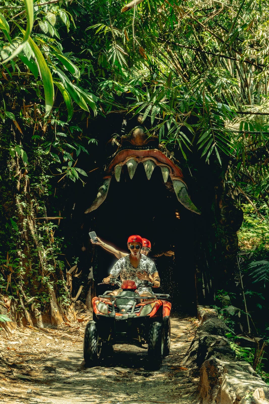 Payangan Ubud ATV Quad Bike Trail and Gorilla Cave