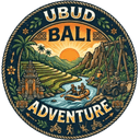 Ubud Bali Adventure logo emblem