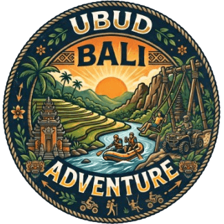 Ubud Bali Adventure logo emblem