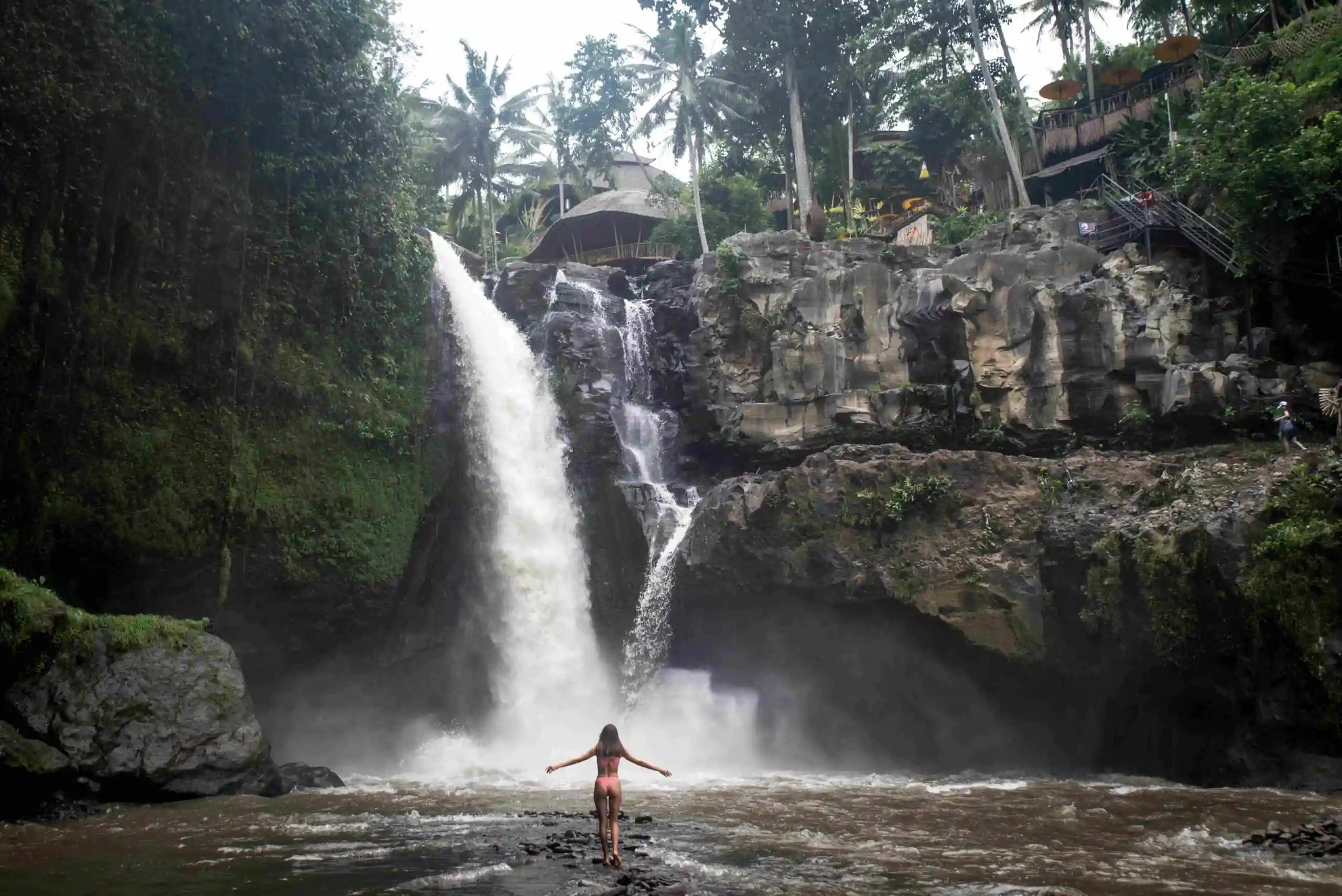 Tegenungan waterfall in Ubud
